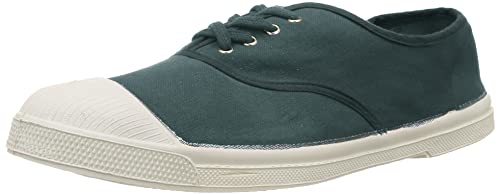 Bensimon Zapatillas de Cordones, Hombre, Verde de Gris, 41 EU