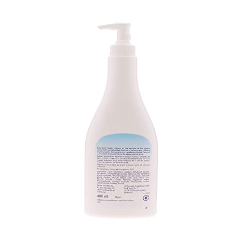 Bepanthol Loción Intensiva Corporal Hidratante con Pantenol para Cuidar la Piel Seca y Muy Seca a Diario, 400 ml