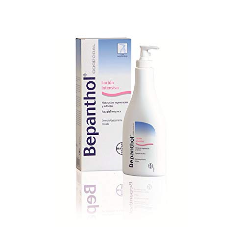 Bepanthol Loción Intensiva Corporal Hidratante con Pantenol para Cuidar la Piel Seca y Muy Seca a Diario, 400 ml