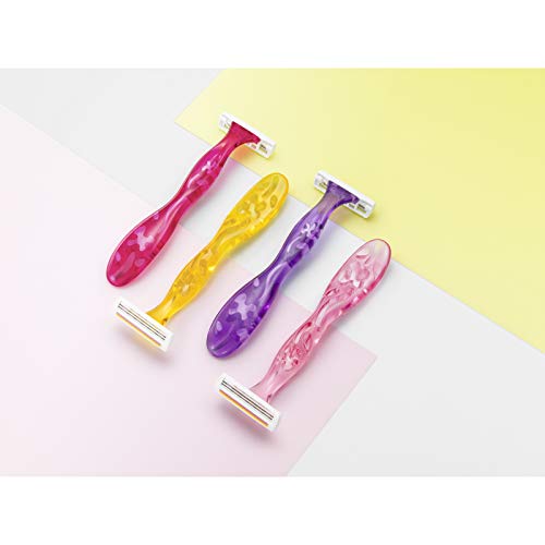 BIC Miss Soleil Special Edition Maquinillas Desechables para Mujer - Paquete de 3 Packs de 4