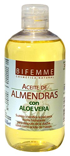 Bifemme Aceite de almendras con aloe vera - 250 ml