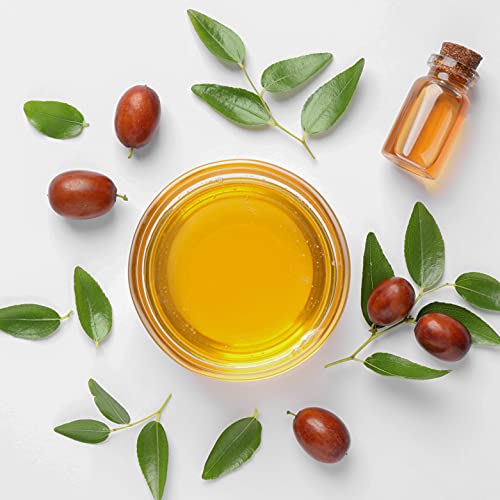 BIO - Aceite vegetale de Jojoba - 100ml - garantizado 100% puro, natural y prensado en frío - Orgánico certificado por Ecocert - Aroma Labs