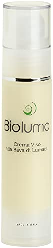 Bioluma Baba de Caracol Crema Facial Hidratante Nutritiva Anti-Envejecimiento con ácido Hialurónico Colágeno Vitaminas Piel Seca Aceitoso Mixto Adyuvante Tratamiento Antiarrugas Hombre Mujer 50ml