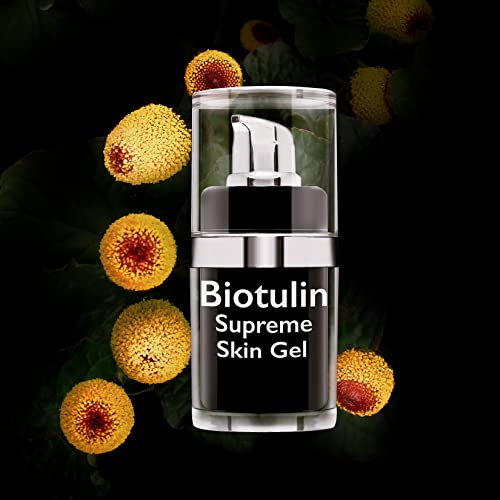 Biotulin Supreme Skin Gel - 15ml - Serum facial antiarrugas para mujer y hombre - Ácido Hialuronico - Ingredientes Antiedad y Antiarrugas