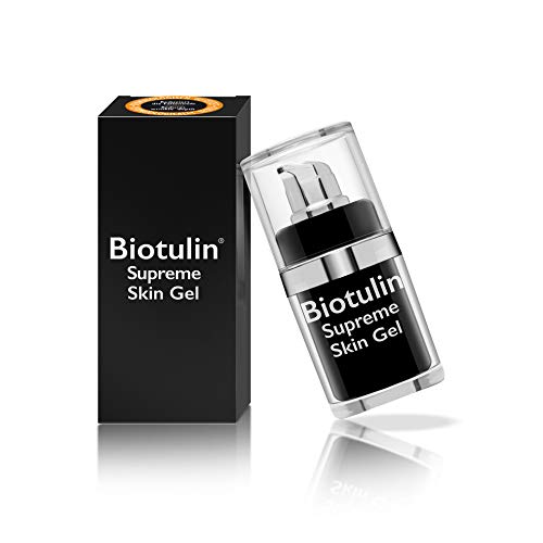 Biotulin Supreme Skin Gel - 15ml - Serum facial antiarrugas para mujer y hombre - Ácido Hialuronico - Ingredientes Antiedad y Antiarrugas