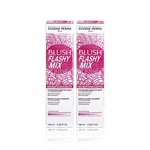 Blush Flashy Mix - Coloración Directa Semipermanente Tono Magenta - Lot De 2