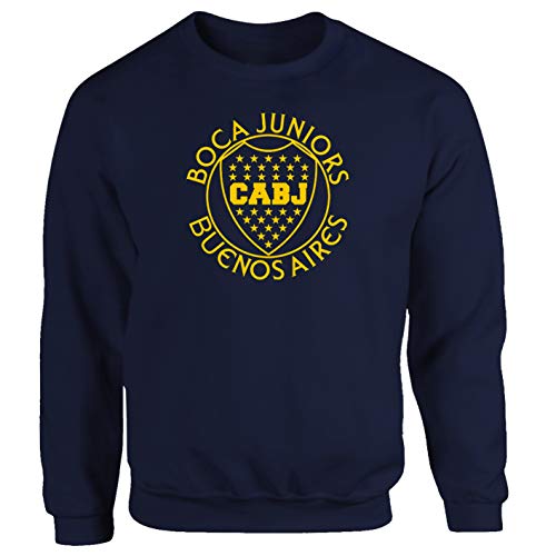 Boca Juniors Jugador Buenos Aires Club FC Ultra Ultras Fan - Sudadera con capucha, color azul azul marino S