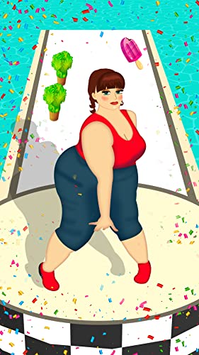 Body food race run girl challenge 3d for fat racing 2 fit your catwalk runner beauty in this bounce running games 2021.New body racer to Collect & raise your reshape app on bridge Epic fun gameplay