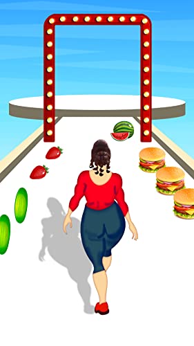 Body food race run girl challenge 3d for fat racing 2 fit your catwalk runner beauty in this bounce running games 2021.New body racer to Collect & raise your reshape app on bridge Epic fun gameplay