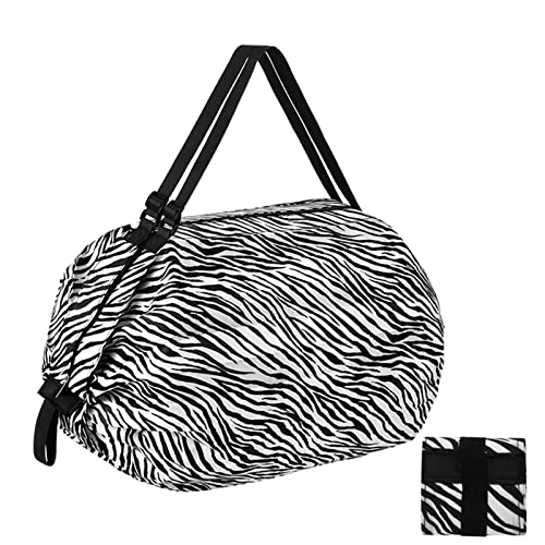 Bolsas de Compra Reutilizables Plegables, 1 Pieza Bolsas de Compra Grandes, Shopper Bag Mujer, Ecológicas, Impermeable, Gran Capacidad, Bolso de Mano para Compras, Viajes y Acampar al Aire Libre