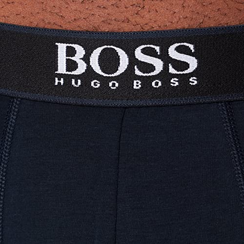 BOSS Brief 24 Logo Calzoncillos Tipo bóxer para Hombre, Navy410, L