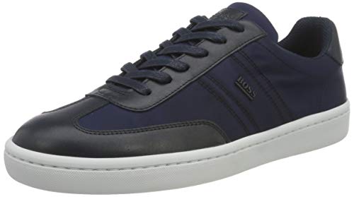 BOSS Business Herren Ribeira_Tenn_nylt Sneaker, Dark Blue401