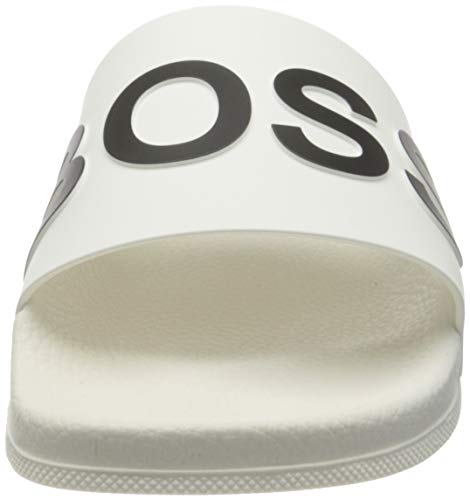 BOSS Damen Bay_Slid_rblg Pantolette, White100