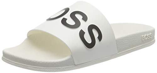 BOSS Damen Bay_Slid_rblg Pantolette, White100