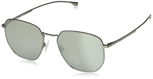 BOSS Hugo 0992/F/S Gafas, Matt Grey/GY Grey, 58 Hombres