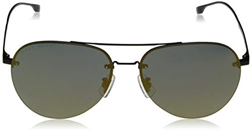 BOSS Hugo 1066/F/S Gafas de Sol, Matte Black, 62 para Hombre