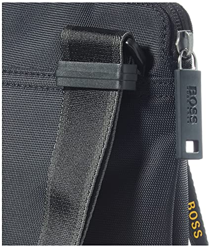 BOSS Magnified B_s Zip En, Bandolera para Hombre, Negro1, Einheitsgröße