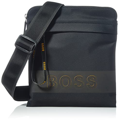 BOSS Magnified B_s Zip En, Bandolera para Hombre, Negro1, Einheitsgröße