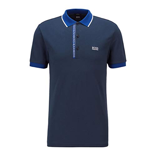 BOSS Paule 4 10234774 01 Camisa de Polo, Navy411, L para Hombre