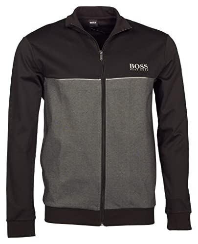 BOSS Tracksuit Chaqueta con Cremallera, Negro1, L para Hombre