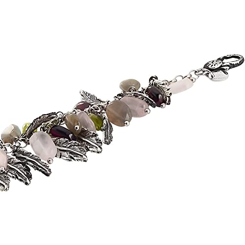 Bottega Boccadamo Pulsera mujer joyas verde Carezza oferta Trendy cód. BBR049