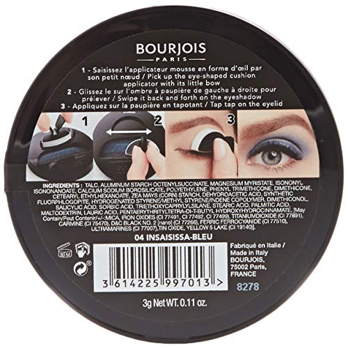 Bourjois, Sombra de ojos (Tono: 004 Insaisissa) - 42 gr.