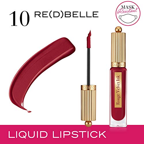 Bourjois Velvet Ink Lip Barra De Labios, Tono 010, 3.5 Ml