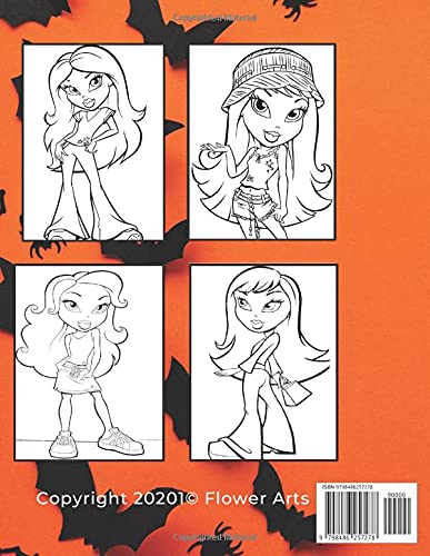 BRATZ: Coloring book: Exclusive Pages for Coloring with Fantastic Heroes