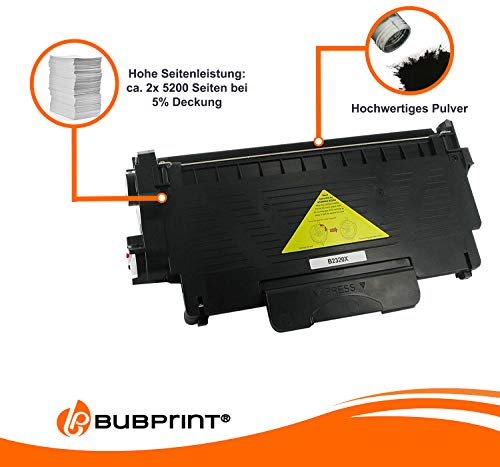 Bubprint 2 Cartucho Tóner y Tambor Compatible para Brother TN-2320 DR-2300 para DCP-L2500D DCP-L2520DW DCP-L2540DN DCP-L2560DW HL-L2300D HL-L2340DW HL-L2360DN HL-L2365DW MFC-L2700DN MFC-L2700DW