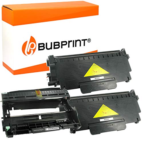 Bubprint 2 Cartucho Tóner y Tambor Compatible para Brother TN-2320 DR-2300 para DCP-L2500D DCP-L2520DW DCP-L2540DN DCP-L2560DW HL-L2300D HL-L2340DW HL-L2360DN HL-L2365DW MFC-L2700DN MFC-L2700DW