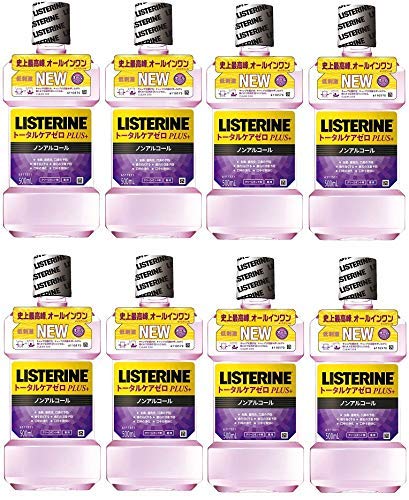 [Bulk Purchase] Quasi-drug Medicinal Listerine Mouthwash Total Care Zero Plus 500mLx8