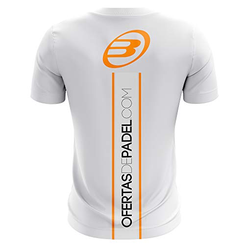 Bullpadel Camiseta ODP (L, Blanco)