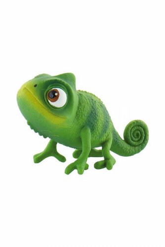 Bullyland 12422 - Figura de Juego, Walt Disney Rapunzel, Pascal, Aprox. 6 cm de Altura, Figura Pintada a Mano, sin PVC, para Que los niños jueguen de Forma imaginativa