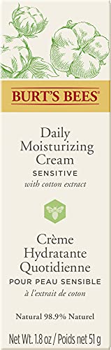 Burt's Bees Burt'S Bees All Natural Daily Moisturising Cream, Sensitive Skin Formula, 50 G Bottle 50 g