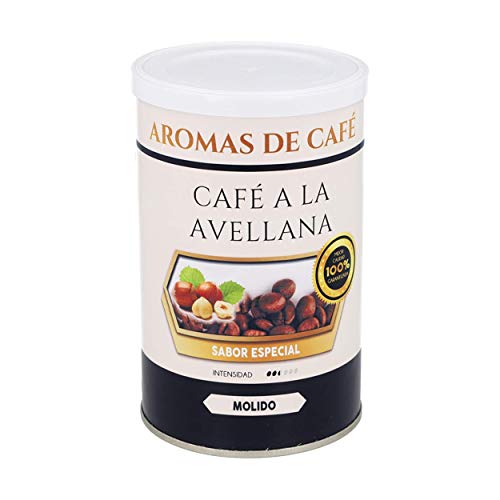 Café Avellana | Café Molido 100% Arábica | 100 gr | Intensidad Media | Procedente del Centro y Sur de América | Café Molido Natural Ligeramente Tostado