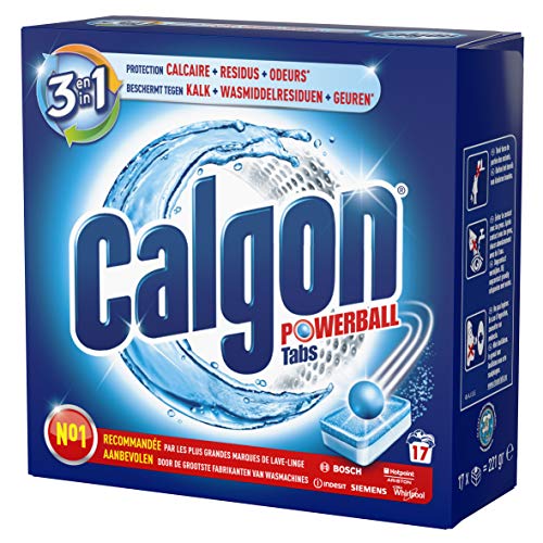 Calgon Tablets 2 en 1 antical para el Lavadoras 7 x 17 – 119 Tablets