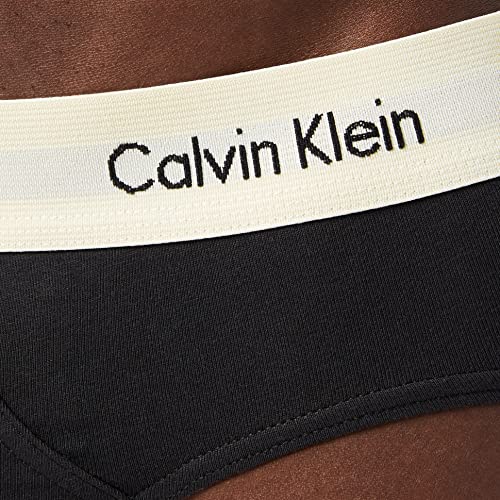 Calvin Klein Calzoncillos de Cadera 3 Unidades Ropa Interior de Hombres, Rain Dance/Black/Ivory, M (Pack de 3)