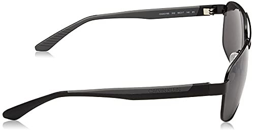 Calvin Klein CK20319S Gafas de Sol, Matte Black/Charcoal, Talla única para Hombre