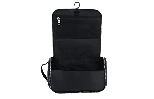 Calvin Klein Classic Repreve Washbag with Hanger CK Black