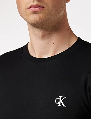 Calvin Klein Jeans Essential Slim tee Camiseta, CK Black, XS para Hombre