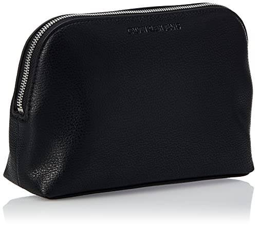 Calvin Klein Minimal Monogram Make Up Bag, Otros SLG para Mujer, Black, Medium