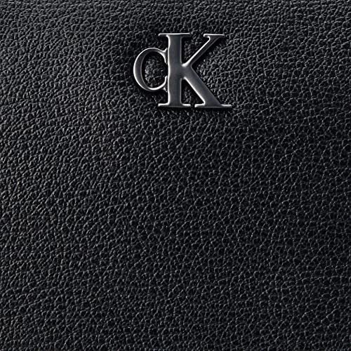 Calvin Klein Minimal Monogram Make Up Bag, Otros SLG para Mujer, Black, Medium