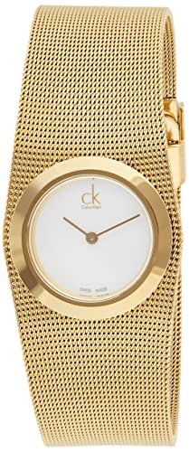 Calvin Klein Reloj Analógico para Mujer de Cuarzo con Correa en Acero Inoxidable K3T23526