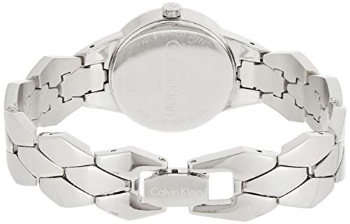 Calvin Klein Reloj Analogico para Mujer de Cuarzo con Correa en Acero Inoxidable K6E23146