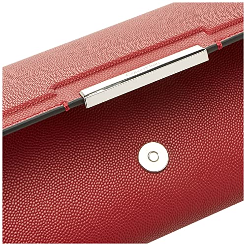 Calvin Klein Ropa Deportiva, Accesorio Billetera de Viaje para Mujer, Red, Talla única