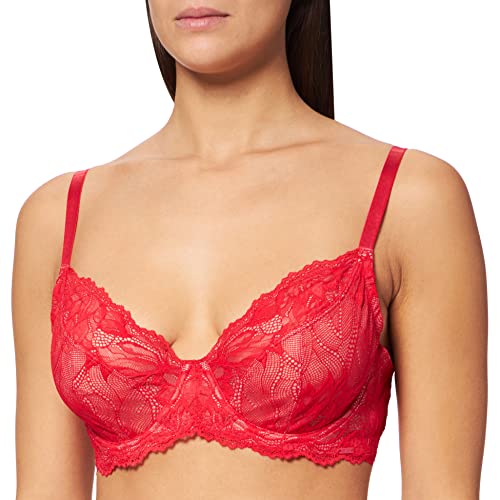 Calvin Klein Sin Forro FC Sujetador, Rustic Red, 95C para Mujer