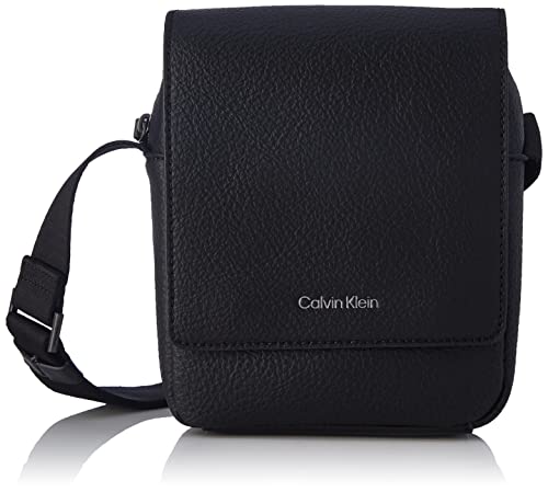 Calvin Klein Warmth Flap Reporter S BUF, Hombre, Schwarz, Medium