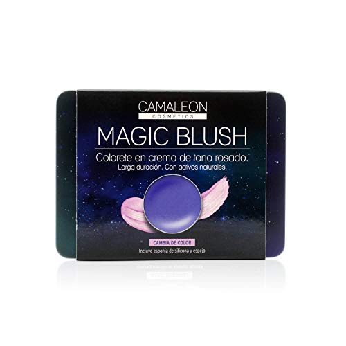 Camaleon Cosmetics, Magic Blush Color Azul, 1 Unidad, 4gram