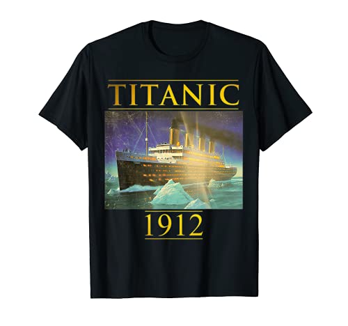 Camiseta Titanic Sailing Ship Vintage Cruis Vessel 1912 regalo Camiseta