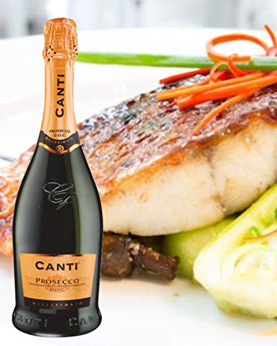 Canti Prosecco D.O.C. Millesimato Vino Espumoso Italiano Extradry Seco - 1 Botella X 750ml